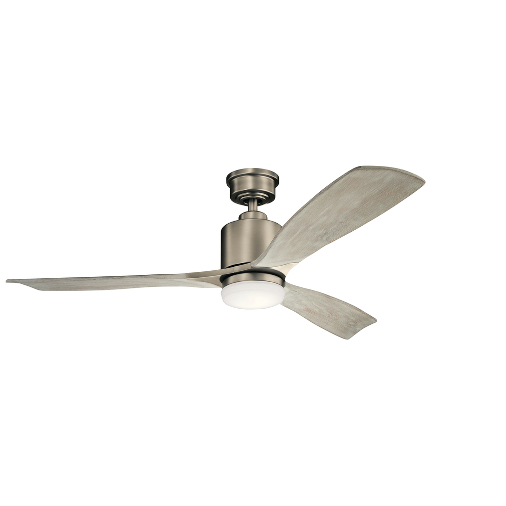 Ridley II LED 52" Fan Antique Pewter
