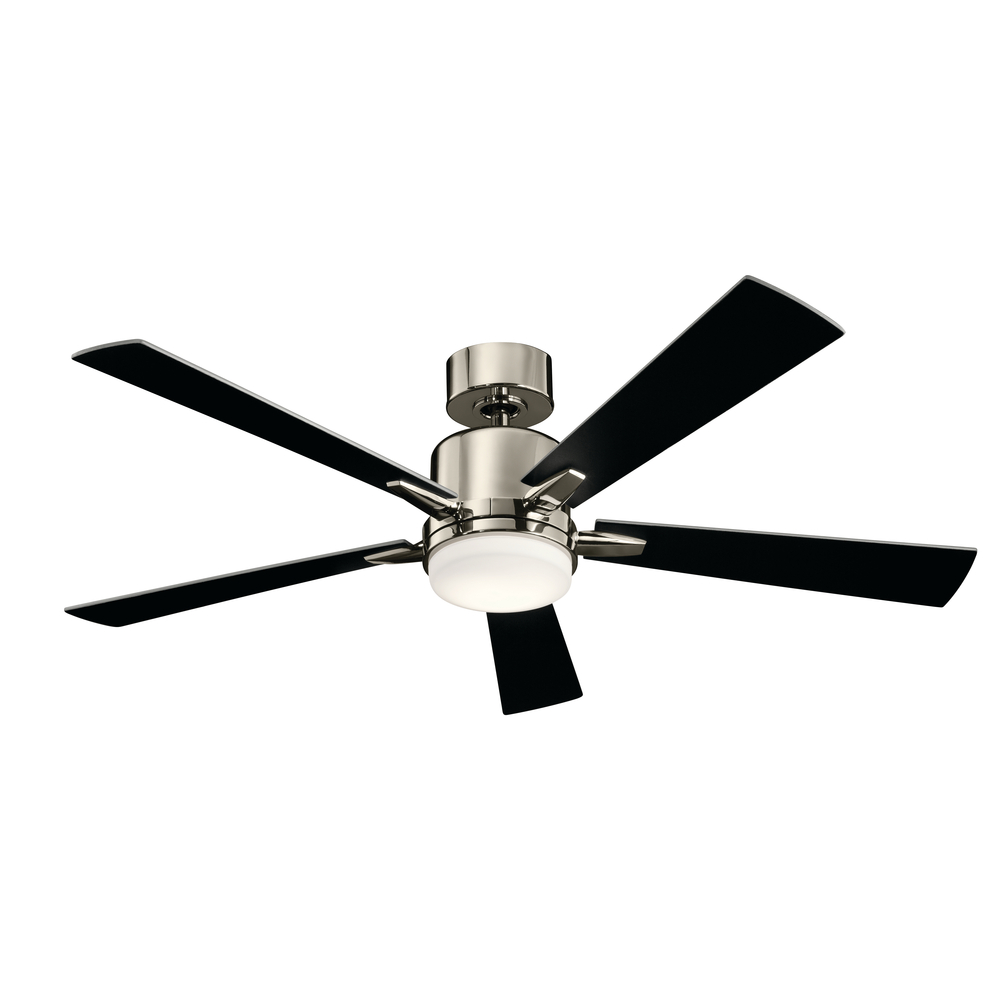 Lucian LED 52" Fan Polished Nickel