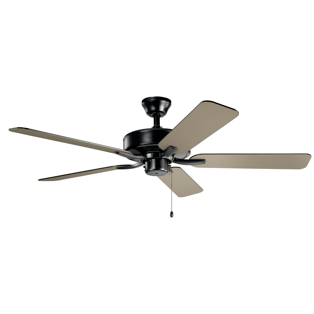 52" Basics Pro Fan Satin Black
