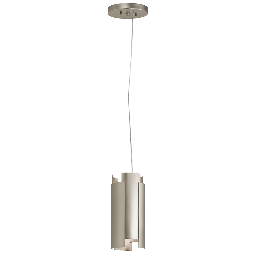 Moderne LED Mini Pendant Satin Nickel