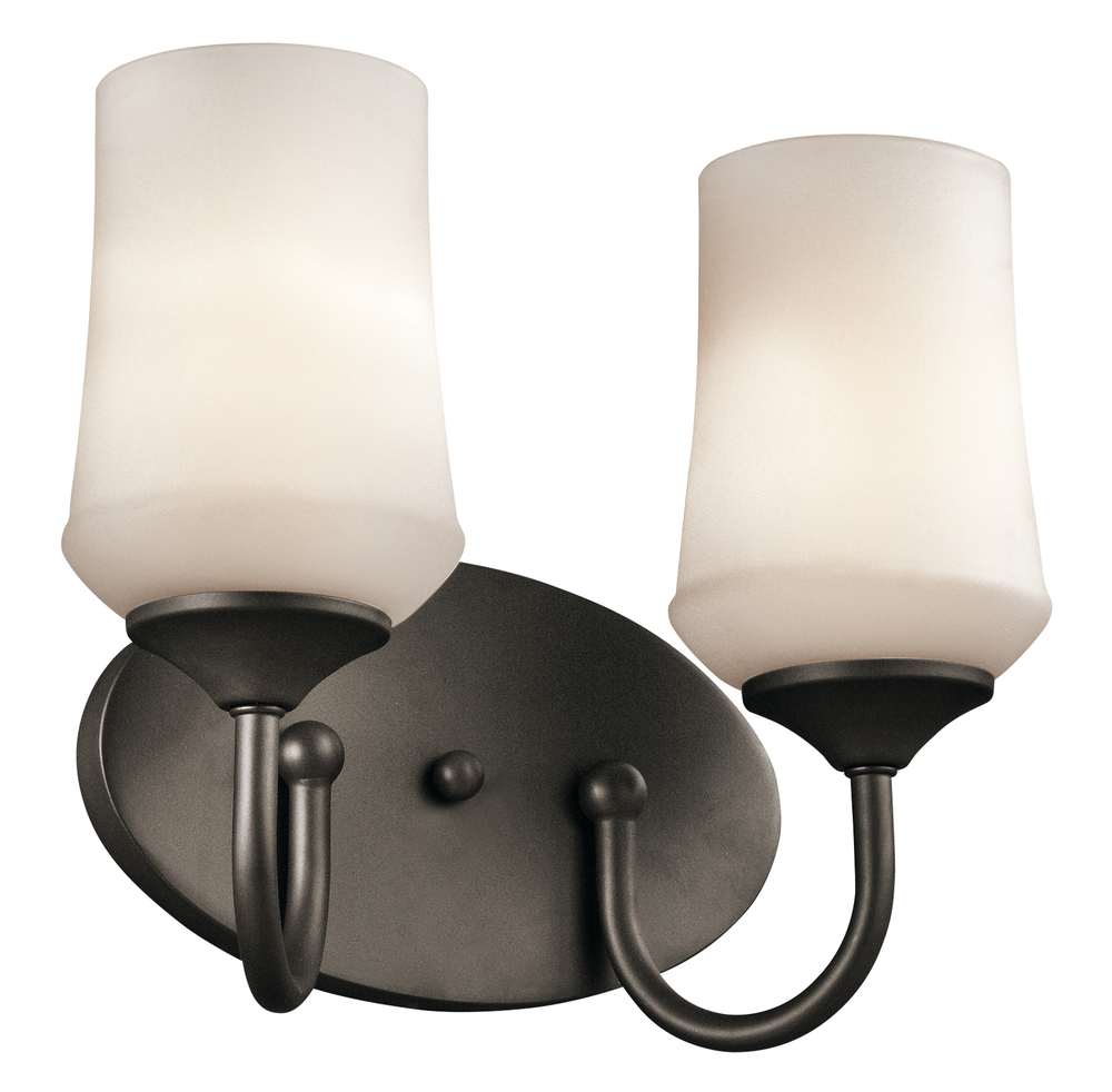 Aubrey 2 Light Vanity Light Olde Bronze