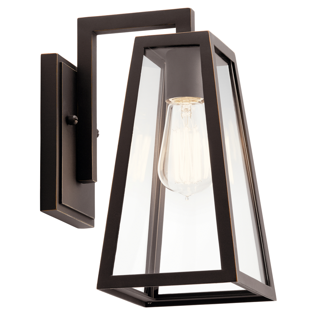 Delison 11.5" 1 Light Wall Light Rubbed Bronze