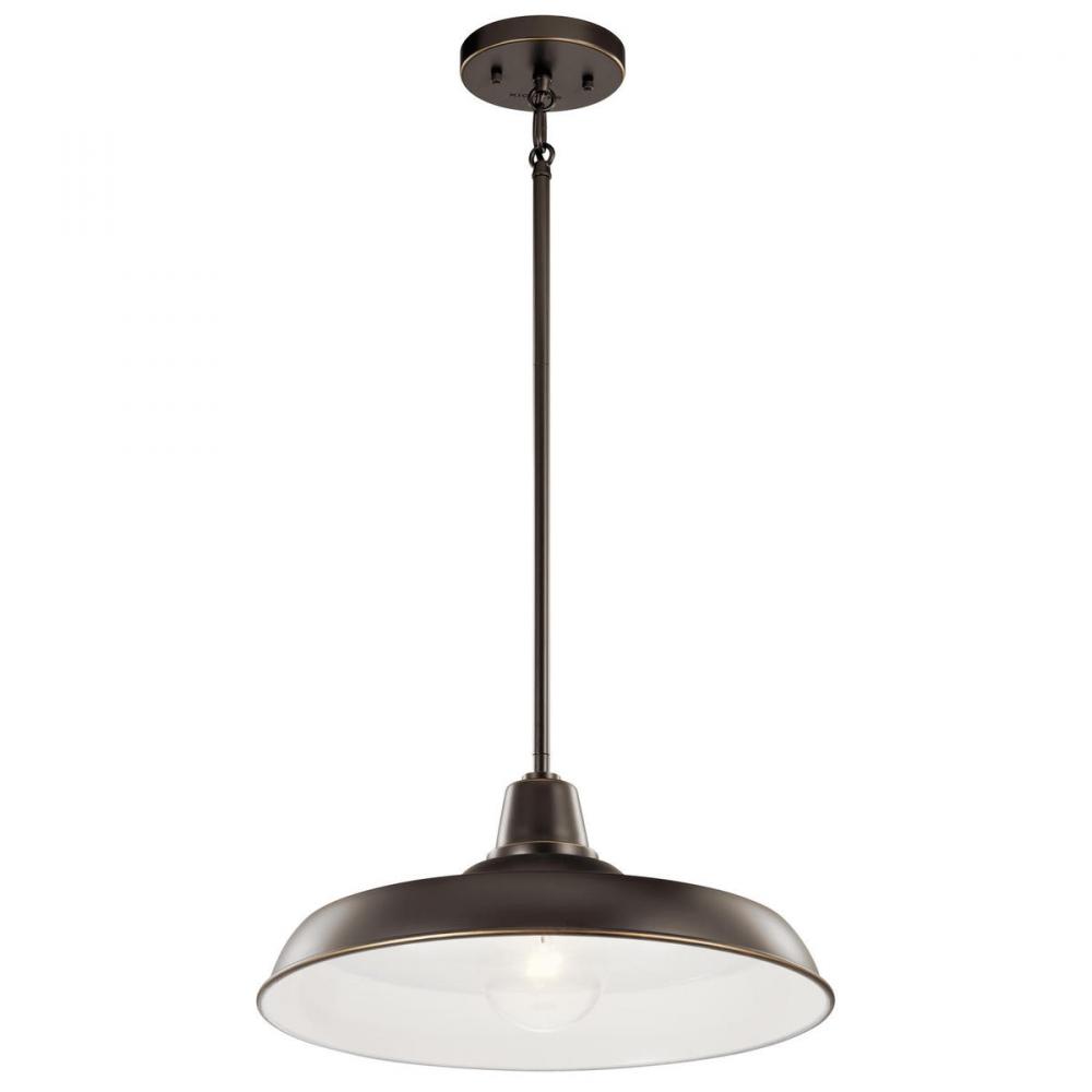Pier 1 Light 16" Convertible Pendant Olde Bronze