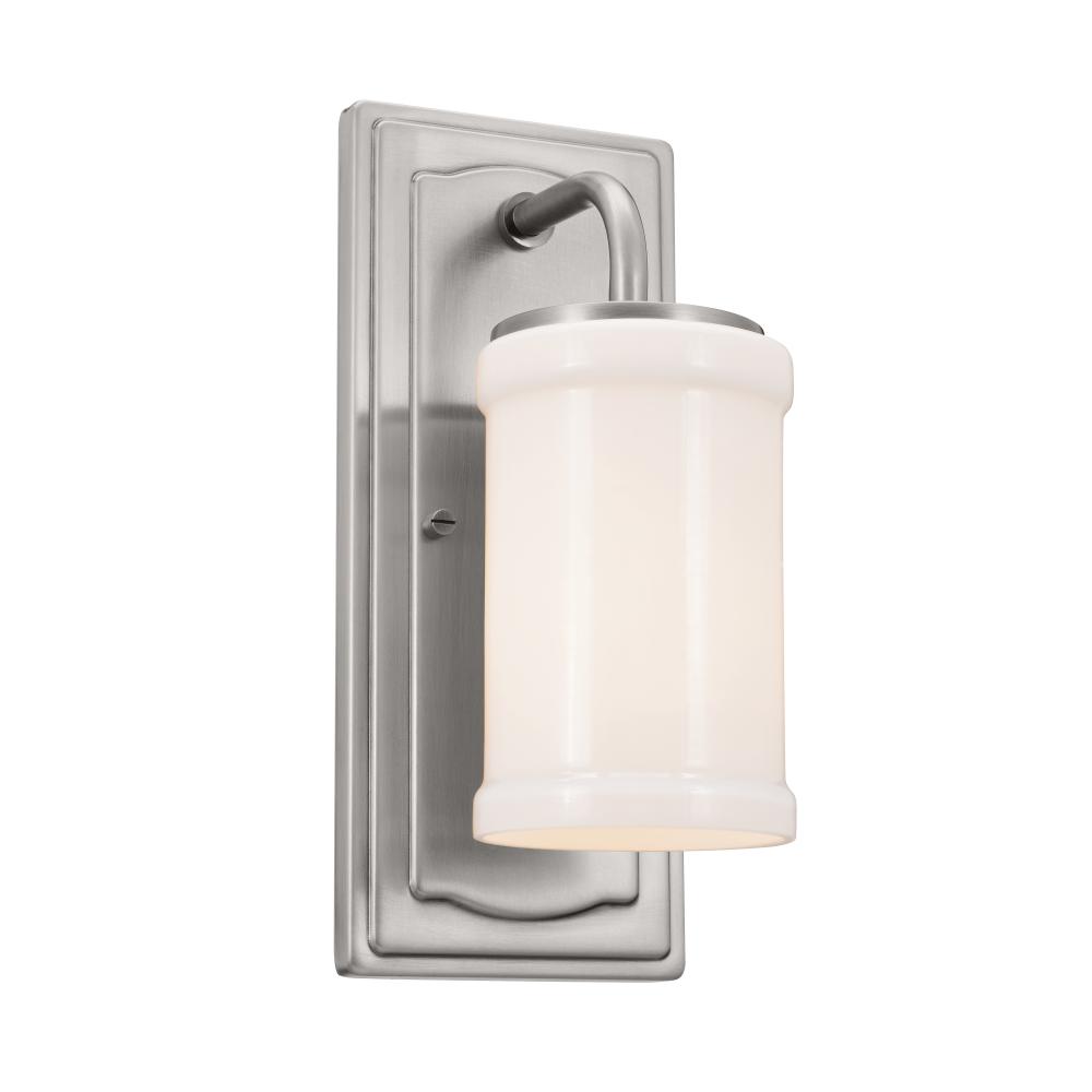 Vetivene 12" 1 Light Wall Sconce Classic Pewter
