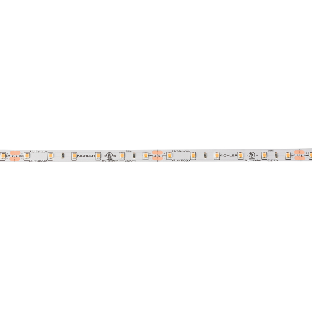 6T 10' 3000K 24V High Output Dry LED Tape White