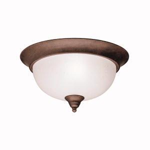 Dover 2 Light Flush Mount Tannery Bronze