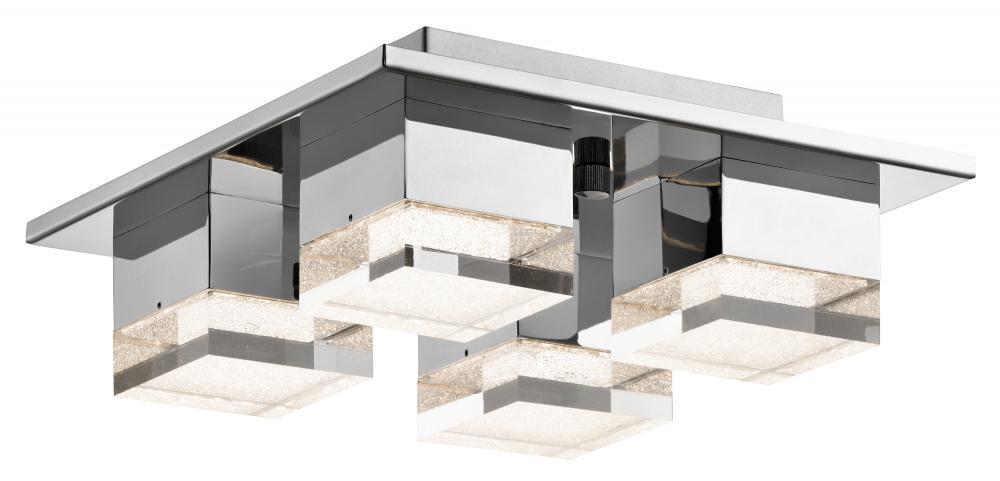 Gorve 30" LED Flush Mount Chrome