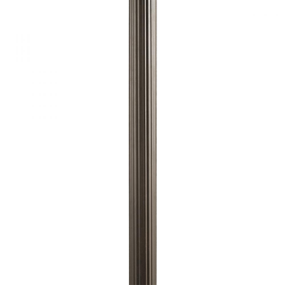 3" x 84" Direct Burial Fluted Post Olde Bronze