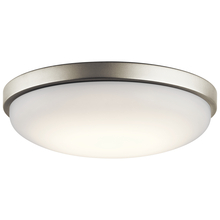 Kichler 10764NILED - Ceiling Space 14.5" LED Flush Mount Brushed Nickel
