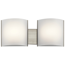 Kichler 10798NILED - 19.25" 2 Light LED Vanity Light Brushed Nickel