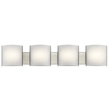 Kichler 10800NILED - 4 Light LED Vanity Light Brushed Nickel