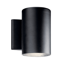 Kichler 11309BKTLED - Cylinder 3000K LED 7â€ Wall Light