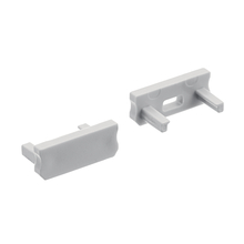 Kichler 1TEE1SWSFSSIL - TE Standard Series Shallow Well SF End Caps Silver