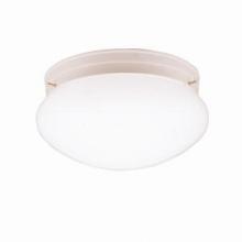 Kichler 208WH - Ceiling Space 9.25" 1 Light Flush Mount White