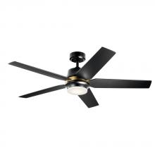 Kichler 300059SBK - Maeve LED 52" Ceiling Fan Satin Black