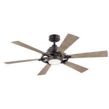 Kichler 300241AVI - Iras LED 52" Ceiling Fan Anvil Iron