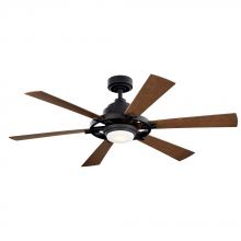 Kichler 300241DBK - Iras LED 52" Ceiling Fan Distressed Black