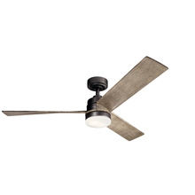 Kichler 300275AVI - Spyn LED 52" Fan Anvil Iron