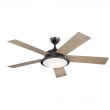 Kichler 310100AVI - Verdi LED 56" Ceiling Fan Anvil Iron