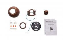 Kichler 337005WN - 60 Degree Slope Adapter Walnut