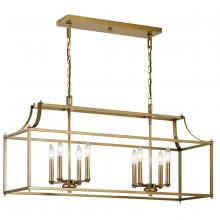 Kichler 42497NBR - Linear Chandelier 8Lt