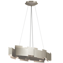 Kichler 42993SNLED - Moderne 16.25 inch LED Oval Chandelier/Pendant in Satin Nickel