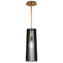 Kichler 44169BK - Linara 1 Light Pendant Black