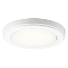 Kichler 44244WHLED30 - Zeo 3000K LED 7" Round Flush Mount White
