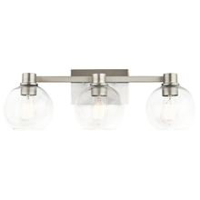 Kichler 45894NI - The Harmony 24.5 inch 3 light vanity with clear glass Brushed Nickel