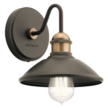 Kichler 45943OZ - Clyde 1 Light Wall Sconce Olde Bronze