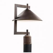 Kichler 49063OZ - Ripley 16" 1 Light Outdoor Post Light in Olde Bronze