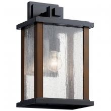 Kichler 59018BK - Marimount 17" 1 Light Outdoor Wall Light with Clear Glass in Black