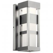 Kichler 59035BALED - Ryler LED 3000K 12" Wall Light Brushed Aluminum