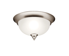 Kichler 8064NI - Dover 2 Light Flush Mount Brushed Nickel