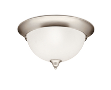 Kichler 8065NI - Dover 16" 3 Light Flush Mount Brushed Nickel