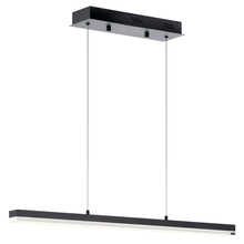 Kichler 83593MBK - Gorve LED 3000K 39.25" Linear Chandelier Matte Black