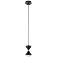 Kichler 84130 - Kordan 9" 1 Light LED Mini Pendant Matte Black
