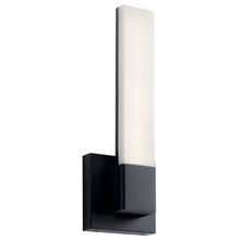 Kichler 84186 - Neltev 14.5" LED Sconce with Down Light Matte Black