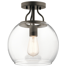 Kichler 44066OZ - Harmony 1 Light Semi Flush Olde Bronze®