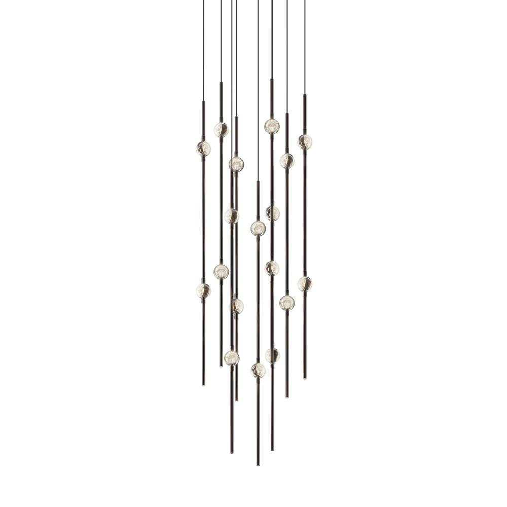 Aries 12" Round LED Pendant (2200K)