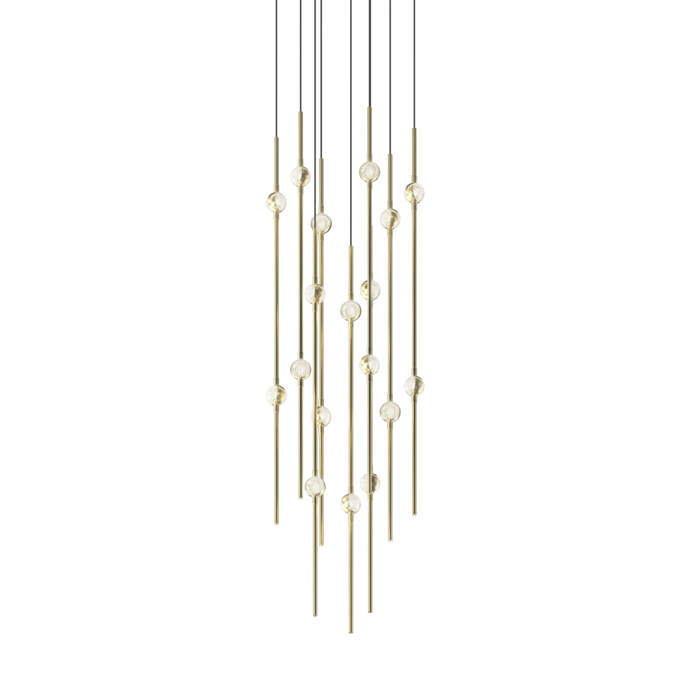 Aries 12" Round LED Pendant