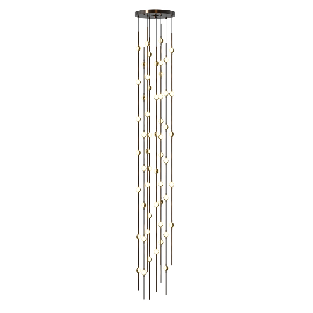 Andromeda Tall 12&#34; Round LED Pendant