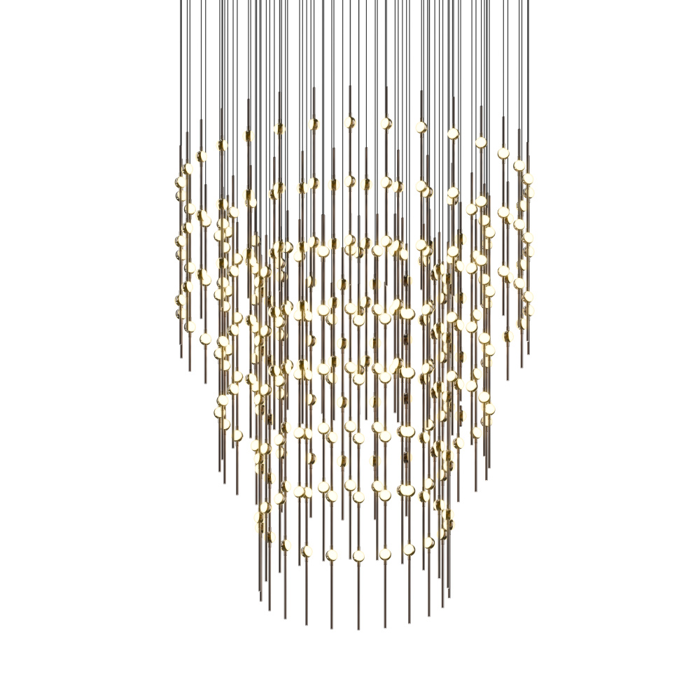 48" Centaurus Pyramid LED Pendant (2200K)