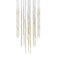 Sonneman 2014.38C-J20 - Aries 25" Round LED Pendant w/20' Cords