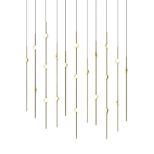 Sonneman 2016.38W-27-J20 - Aries 36" Rectangle LED Pendant (2700K) w/20' Cords