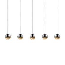 Sonneman 2921.01-SML - 5-Light Rectangle Small LED Pendant