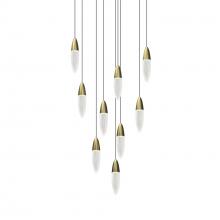 Sonneman 4163.38 - 9-Light Round Pendant