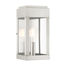 Livex Lighting 21231-91 - 1 Lt Brushed Nickel Outdoor ADA Wall Lantern