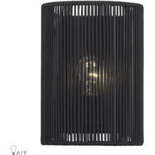Livex Lighting 60231-04 - 1 Light Black ADA Sconce
