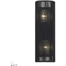 Livex Lighting 60232-04 - 2 Light Black ADA Sconce
